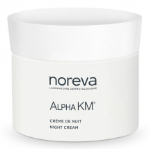 Noreva Alpha KM Crème de Nuit Anti-Rides Correcteur Anti-Age 50ml pour Peau Normale, Peau Mature, Peau Sèche à Très Sèche