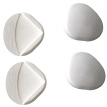 BabyDan Protectores de Esquinas Blanco 8 uds