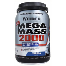 Weider Mega Mass 2000 Vanilla Flavor 1.5 Kg