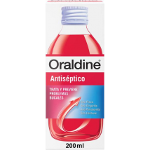 Oraldine Colutorio Enjuague Bucal Antiséptico Antibacterial 200 ml