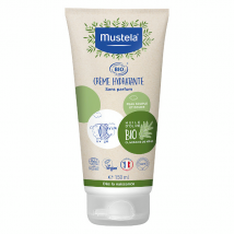 Mustela Soin Hydratant Crème Visage Bio 150ml Vegan pour Peau Normale, Peau Sèche à Très Sèche