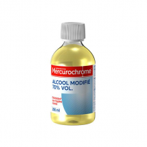 Mercurochrome Alcool Modifié 70 Vol. 200ml - Incolore -