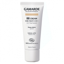 Gamarde BB Cream Soin Teinté 4 en 1 Peaux Claires Bio 40ml pour Peau Normale, Peau Mixte, Peau Sensible