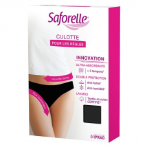 Saforelle Protections Culotte Ultra Absorbante pour les Règles Taille L et 40