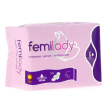 Femilady Compresas Día 10 Unidades