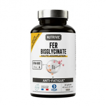 Nutrivie Fer Bisglycinate 60 gélules