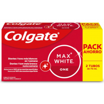 Colgate Max White One pasta de dente branqueadora 2x75 ml