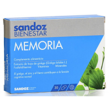 Sandoz Bienestar Memoria 30 Cápsulas