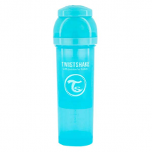 Twistshake Biberon Anti-Colique Bleu Pastel +4m 330ml