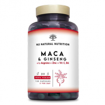 N2 Natural Nutrition Maca - 120 capsules
