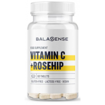 Balasense Vitamina C + Rosa Mosqueta 60 Comprimidos