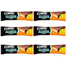 Corny Protein Barrita de Mango con Chocolate 0% Azúcar Añadido 6x50 gr