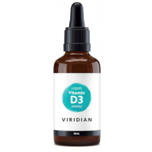 Viridian Vitamina D3 Líquida Vegana 2000iu 50 ml