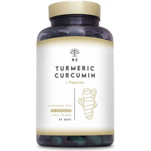 N2 Natural Nutrition Cúrcuma Piperina 90 Cápsulas Veganas