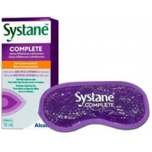 Systane Complete Gotas Oftálmicas Lubricantes 10 ml + Antifaz Frío y Calor