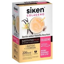 Siken Colágeno Sustitutivo Plus Batido Vainilla 6 Sobres