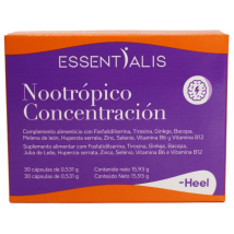 Essentialis Nootrópico Concentración 30 Cápsulas