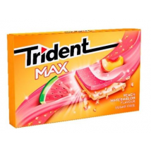 Trident Max Chicles Melocotón y Sandía
