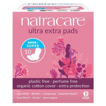 Natracare Serviette Ultra Extra Super 10 unités Bio