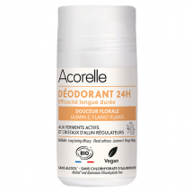 Acorelle Déodorant roll-on 24h douceur florale 50ml