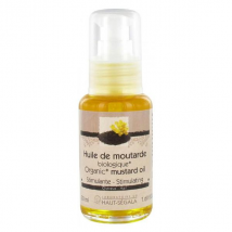 Haut-Ségala Huile de Moutarde Bio Stimulante Cheveux 50ml