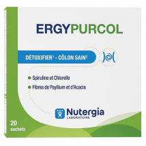 Nutergia ERGYPURCOL 20 sachets - Détoxifier - Côlon sain