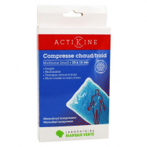 Marque Verte Actikiné Compresse Chaud Froid 10 x 15 cm - Petit Format -