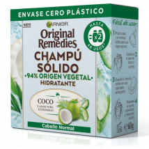 Garnier Original Remedies Coconut and Aloe Solid Shampoo 60 gr