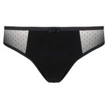 MyAlma Braguita Menstrual Algodón Orgánico y Bambú XL Negro