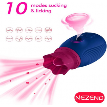 Nezend Crown Sucking & Licking Vibrador