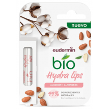 Bálsamo Labial Eudermin Bio Hydra Lips Algodão e Amêndoas 1 unidade