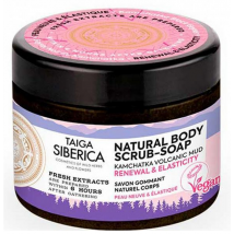 Taiga Siberica Kamchatka Volcanic Mud Jabón Exfoliante Natural Renovación y Elasticidad 300ml