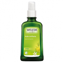 Weleda Citrus Huile Vivifiante 100ml pour Peau Sèche à Très Sèche