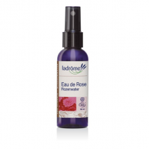 Ladrôme Eau Florale de Rose Bio 50ml - Apaisant et Anti-irritation, Eclat, Energisant et Défatiguant -