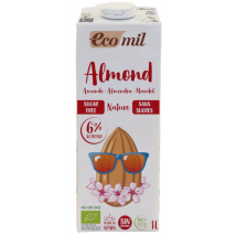 Ecomil Leche Almendra Natural Bio 1L