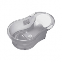 Dbb Remond Baignoire + Transat Intégré 0-6mois Grise Pailletée Translucide