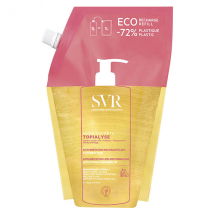 SVR Topialyse Huile Lavante Recharge 1L - Hydratant, Nourrissant, Apaisant et Anti-irritation, Protecteur -