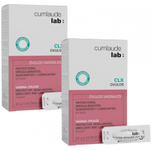 Cumlaude Lab CLX Óvulos hidratantes e suavizantes, 2 x 10 unidades