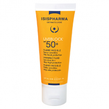 Isispharma Uveblock Fluide Invisible SPF50+ 40ml pour Tous Types de Peaux