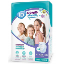 iD Comfy Junior Pants 4-7 Años 14 Unidades