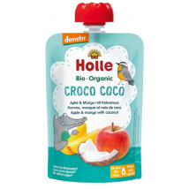 Holle Smoothie CROCO COCO Manzana, Mango, Coco +8m 100 gr