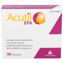 Acutil EPA 30 Cápsulas