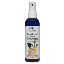 Naturado Eau Florale de Fleur d'Oranger Bio 200ml - Apaisant et Anti-irritation, Réparateur et Régénérant, Anti-Age -