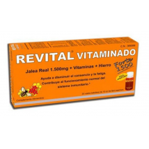 Revital Vitaminado Jalea Real Forte 20 Viales