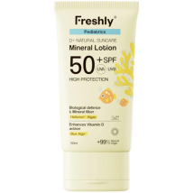 Loção Mineral Protetor Solar Natural Freshly Pediatrics D+ FPS 50+ 50 ml