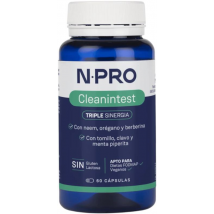 NPRO Cleanintest 60 Cápsulas