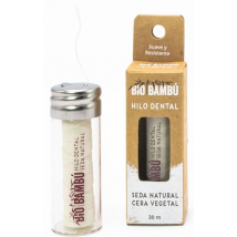 BioBambú Hilo dental de Seda Natural con Cera Vegetal 30m