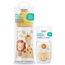 Mifarma Baby Chupete Silicona +18m + Biberón 3 Posiciones 360ml