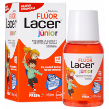 Lacer rince-bouche fraise fluor 0 0,2 ml