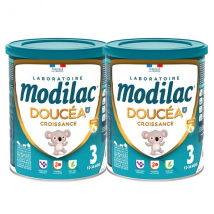 Modilac Doucéa Lait Infantile Croissance 3ème Âge Lot de 2 x 800g